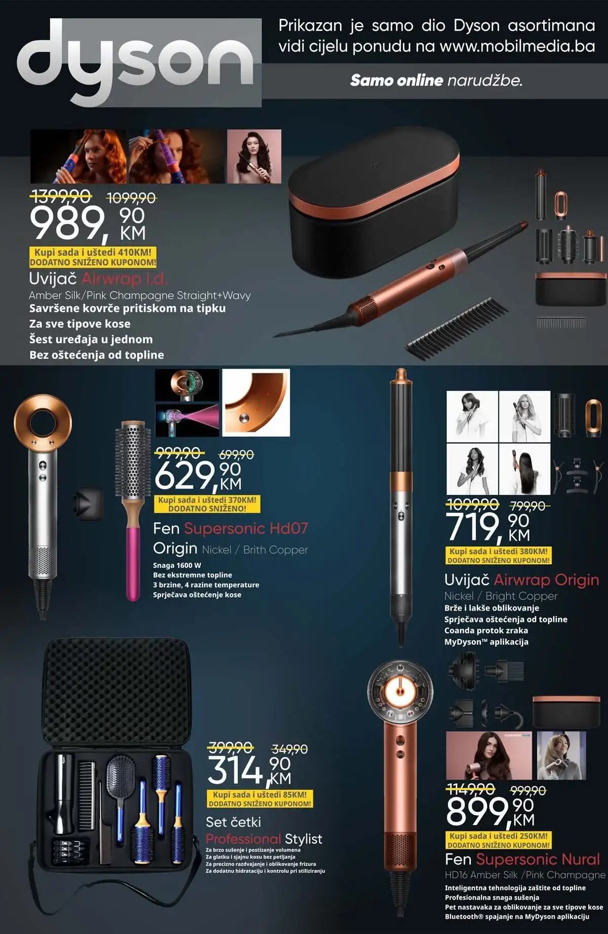 Mobilmedia Dyson akcija 10 posto sniženja gratis dostava katalog strana 2